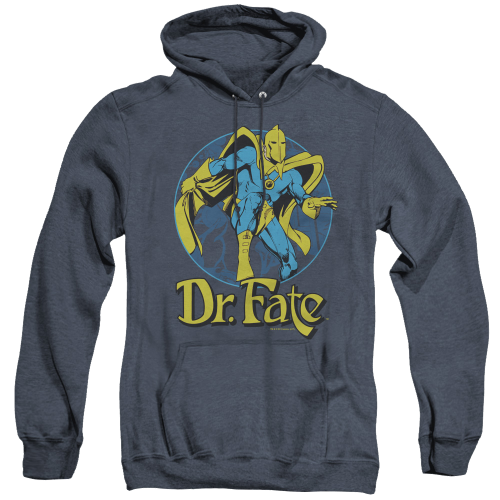 Dr. Fate Dr Fate Ankh - Heather Pullover Hoodie Heather Pullover Hoodie Dr. Fate