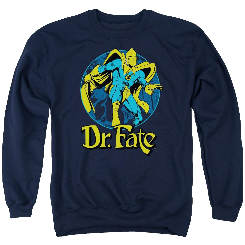 DC Comics Dr Fate Ankh - Men's Crewneck Sweatshirt Men's Crewneck Sweatshirt Dr. Fate