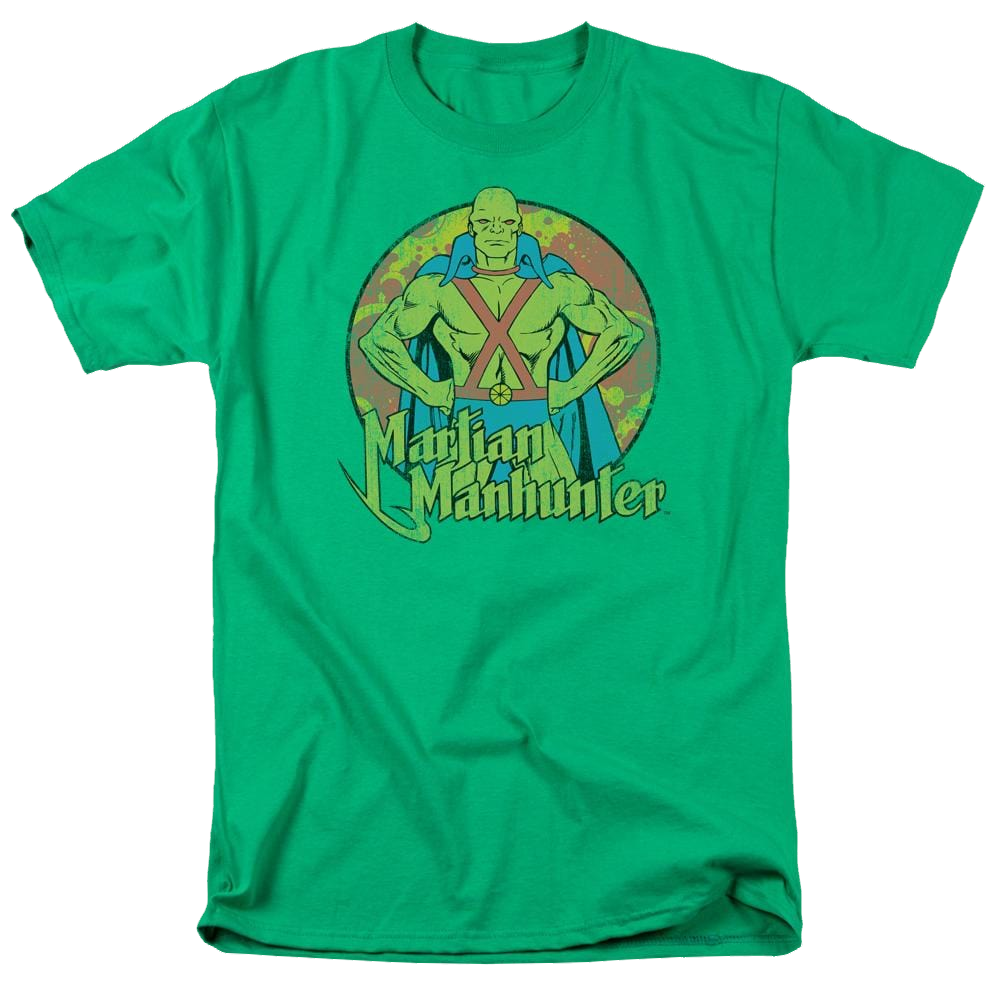 DC Comics Martian Manhunter - Men's Regular Fit T-Shirt Men's Regular Fit T-Shirt Martian Manhunter