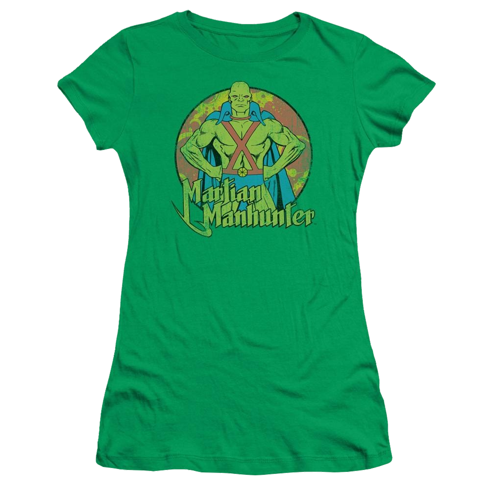 DC Comics Martian Manhunter - Juniors T-Shirt Juniors T-Shirt Martian Manhunter