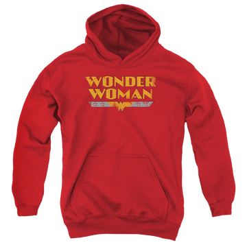 Wonder Woman Wonder Woman Logo - Youth Hoodie Youth Hoodie (Ages 8-12) Wonder Woman