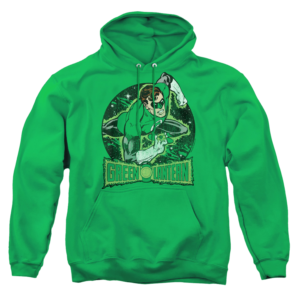 Green Lantern In The Spotlight - Pullover Hoodie Pullover Hoodie Green Lantern