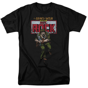 DC Comics Sgt Rock - Men's Regular Fit T-Shirt Men's Regular Fit T-Shirt DC Comics