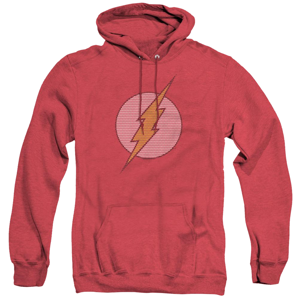 Flash, The Flash Little Logos - Heather Pullover Hoodie Heather Pullover Hoodie The Flash