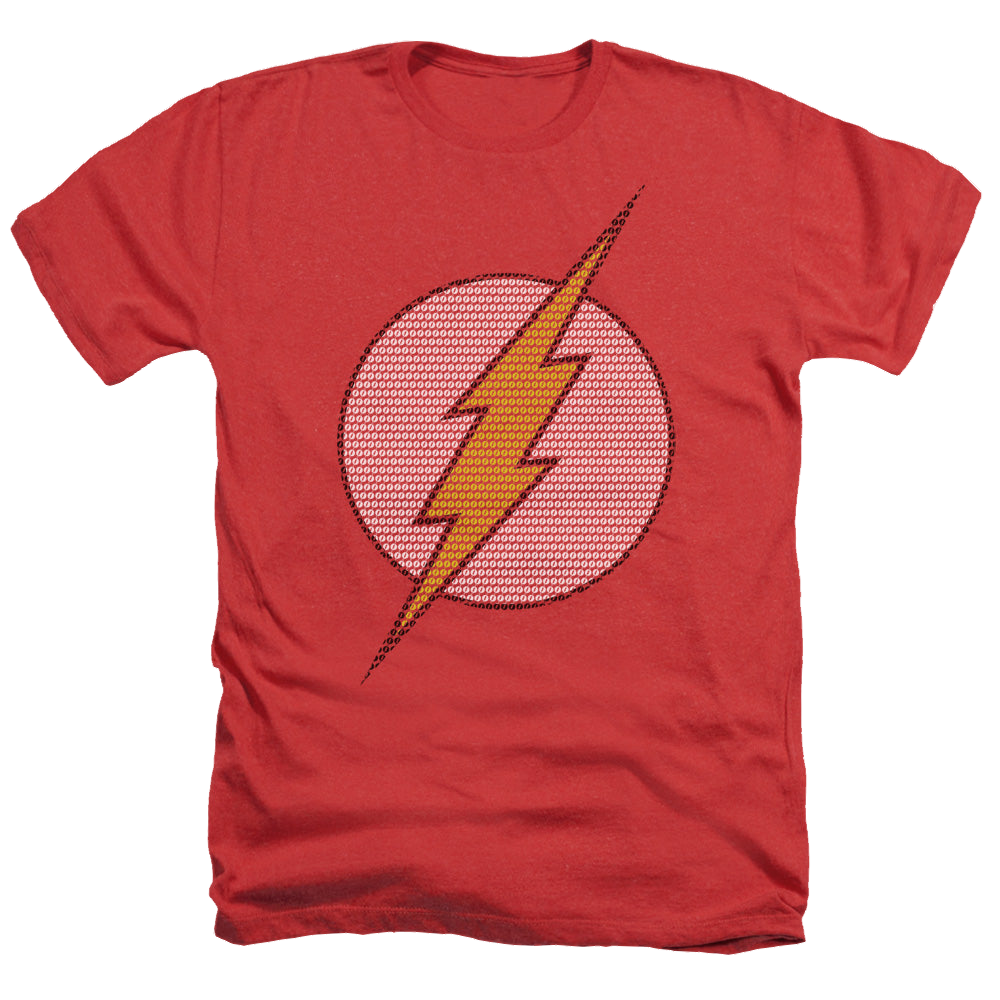 Flash, The Flash Little Logos - Men's Heather T-Shirt Men's Heather T-Shirt The Flash