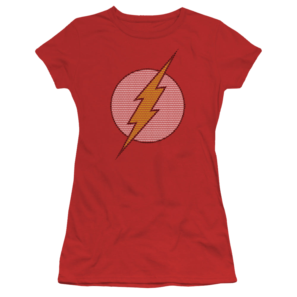 Flash, The Flash Little Logos - Juniors T-Shirt Juniors T-Shirt The Flash