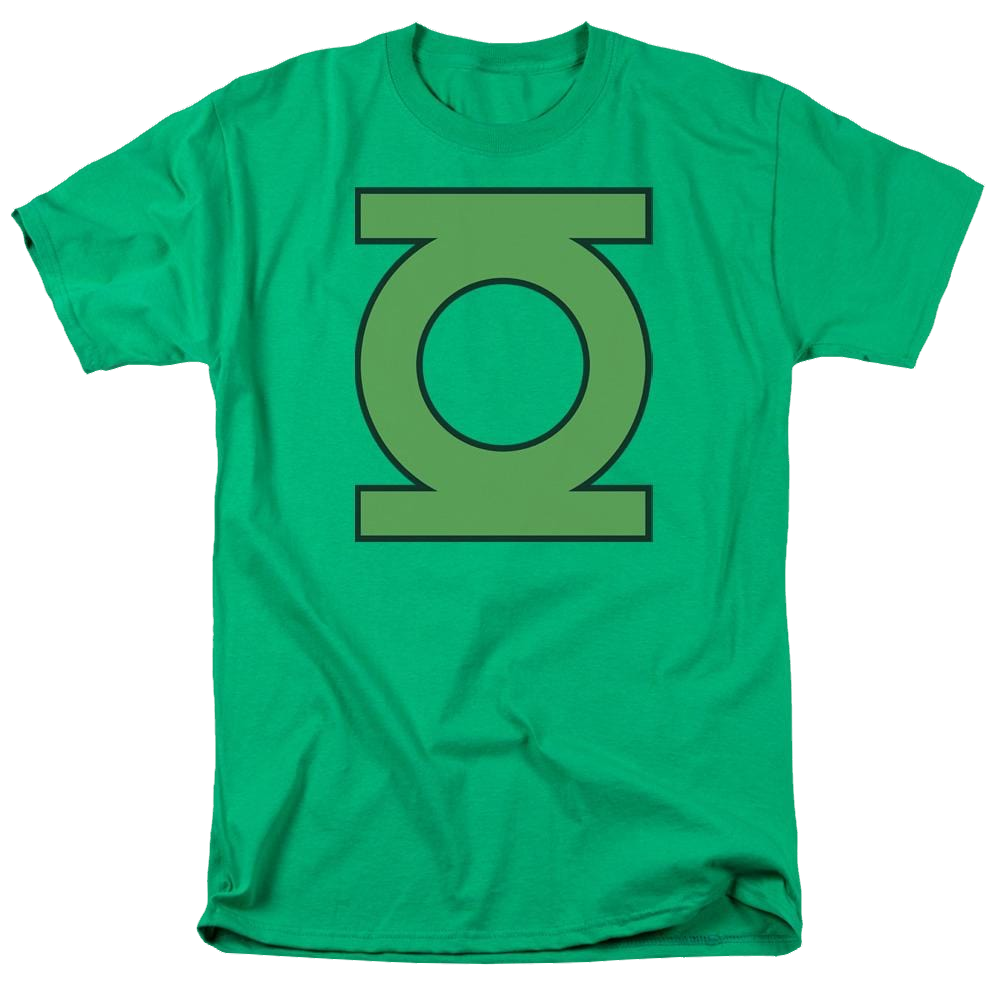 DC Comics Gl Emblem - Men's Regular Fit T-Shirt Men's Regular Fit T-Shirt Green Lantern