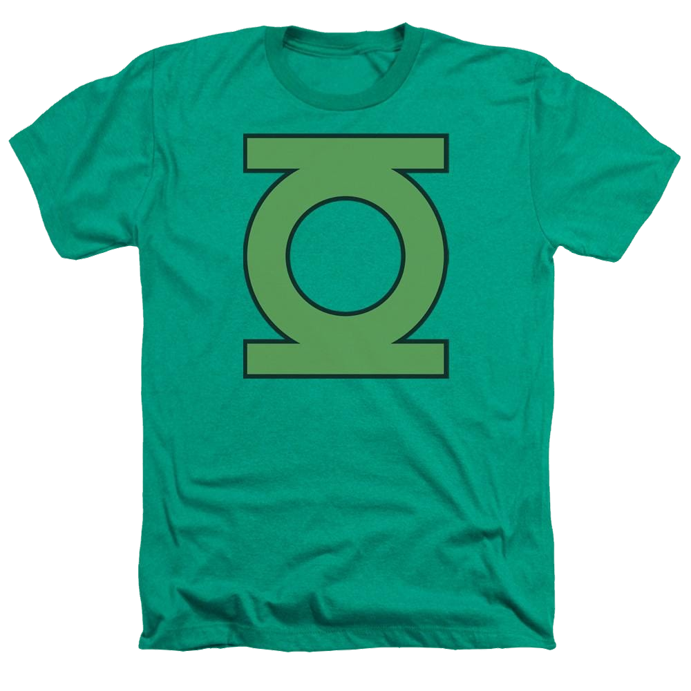 DC Comics Gl Emblem - Men's Heather T-Shirt Men's Heather T-Shirt Green Lantern