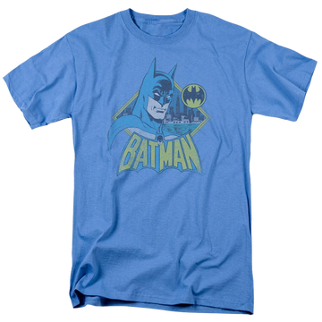 Carolina blue men's regular fit t-shirt with Dc Batman Watch Yourself graphic