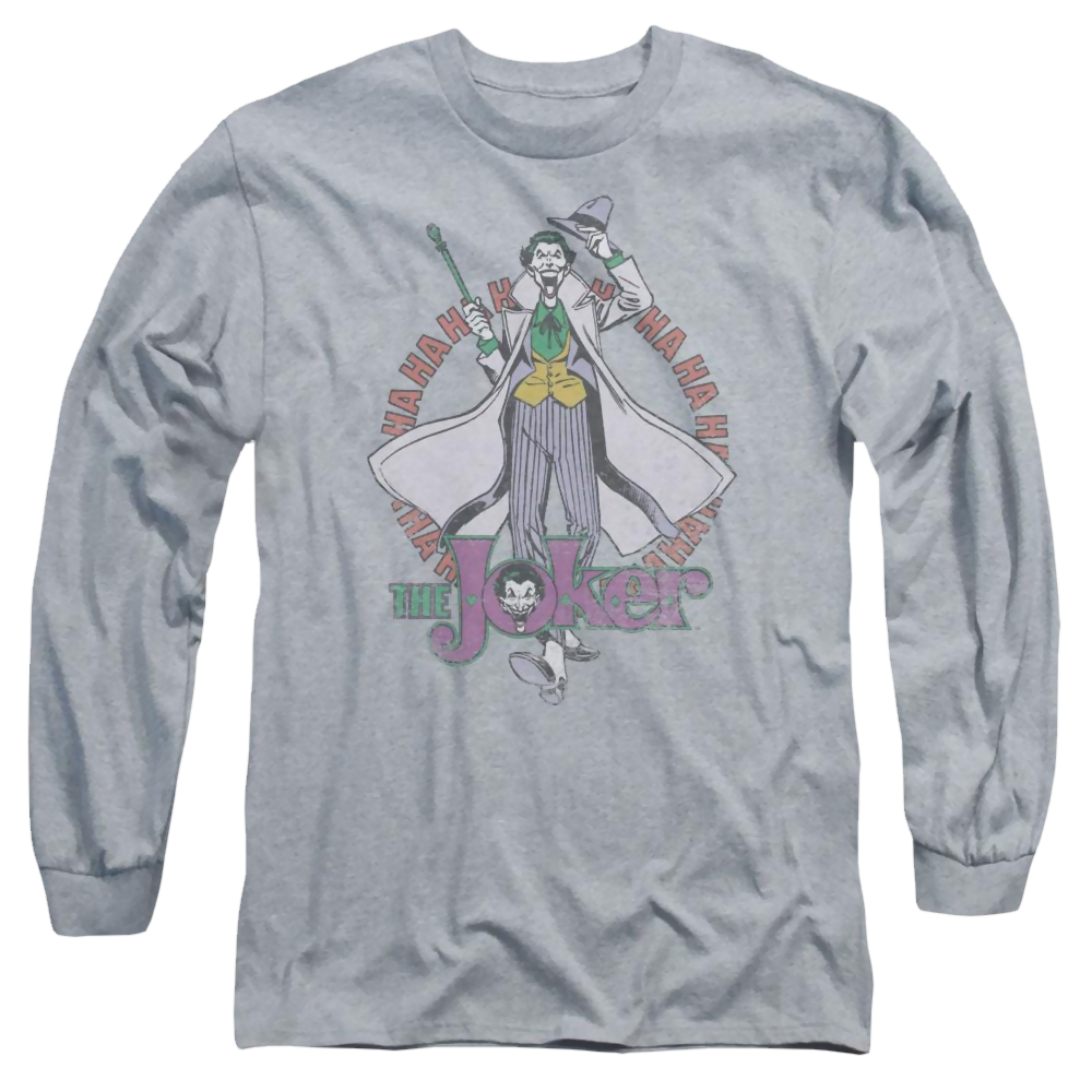 DC Comics Maniacal - Men's Long Sleeve T-Shirt Men's Long Sleeve T-Shirt Joker