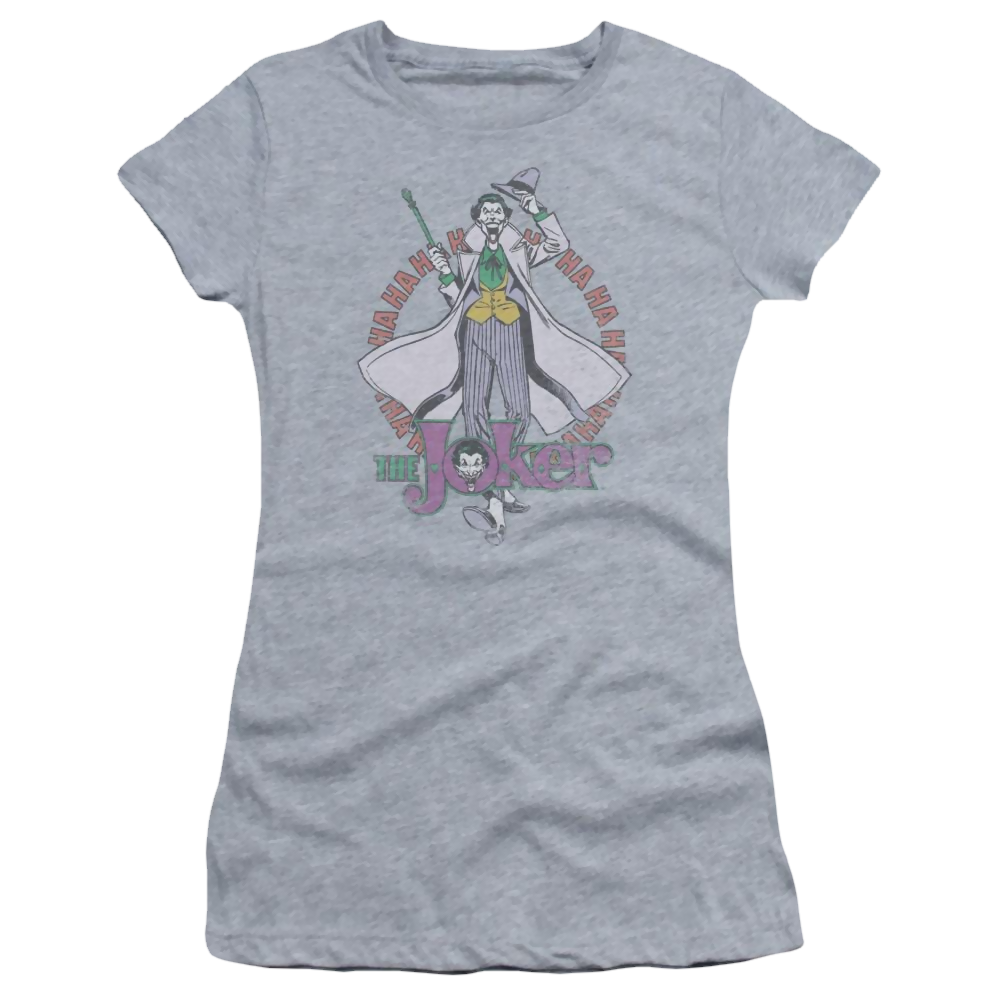 DC Comics Maniacal - Juniors T-Shirt Juniors T-Shirt Joker