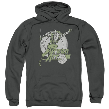 DC Comics Right On Target - Pullover Hoodie Pullover Hoodie Green Arrow
