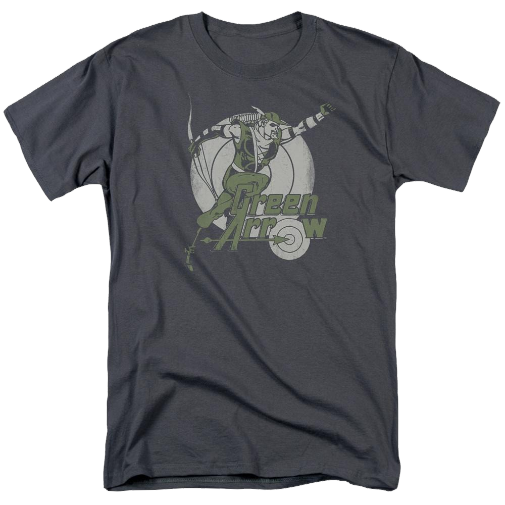 DC Comics Right On Target - Men's Regular Fit T-Shirt Men's Regular Fit T-Shirt Green Arrow