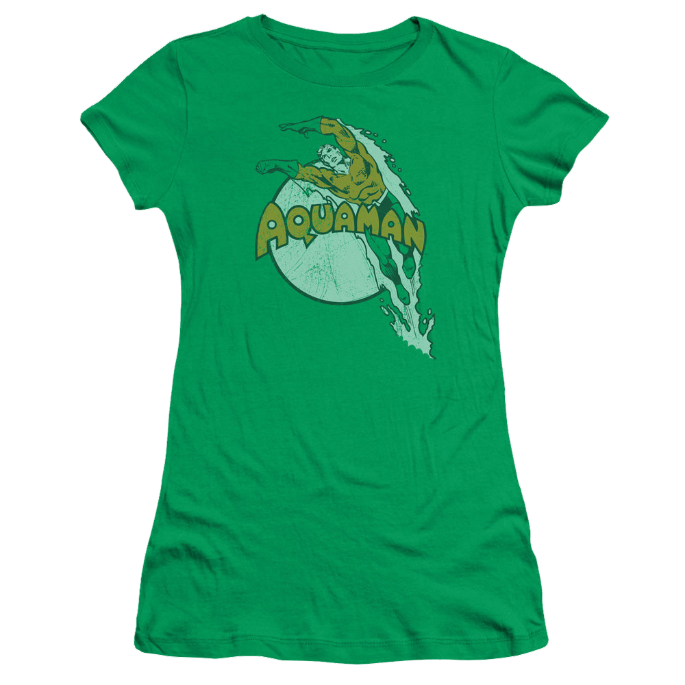 Aquaman Splash - Juniors T-Shirt Juniors T-Shirt Aquaman