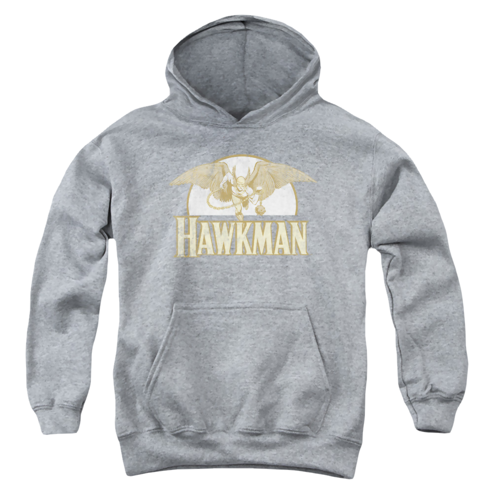 Hawkman Fly By - Youth Hoodie Youth Hoodie (Ages 8-12) Hawkman