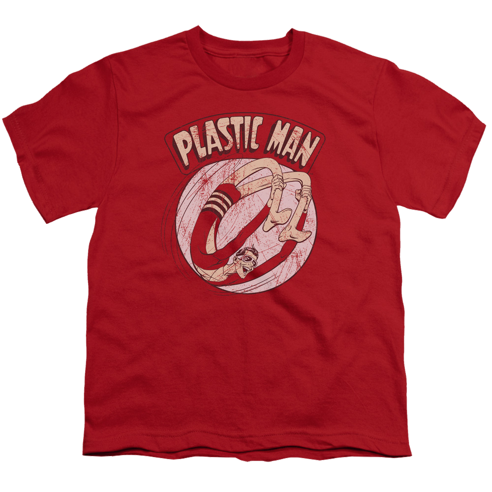 Plastic Man Bounce - Youth T-Shirt Youth T-Shirt (Ages 8-12) Plastic Man