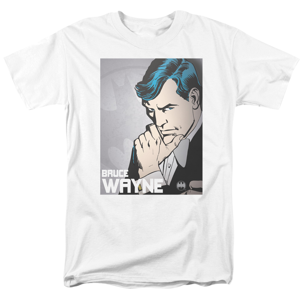 DC Comics Bruce Wayne - Men's Regular Fit T-Shirt Men's Regular Fit T-Shirt Batman