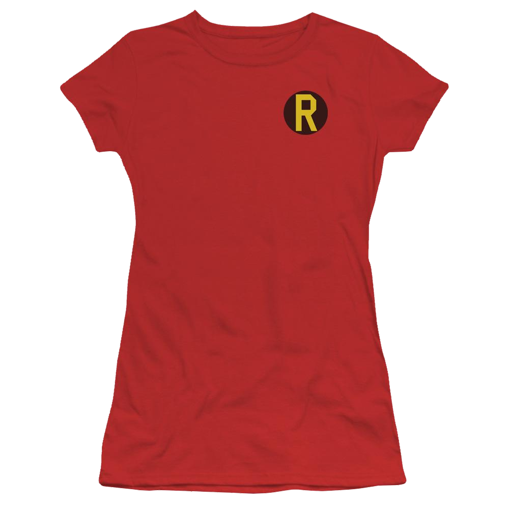 DC Comics Robin Logo - Juniors T-Shirt Juniors T-Shirt Batman