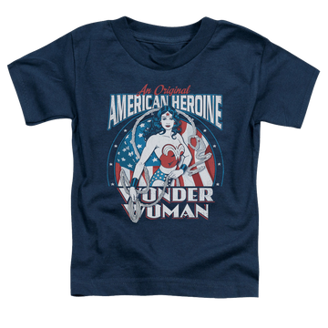Wonder Woman American Heroine - Toddler T-Shirt Toddler T-Shirt Wonder Woman