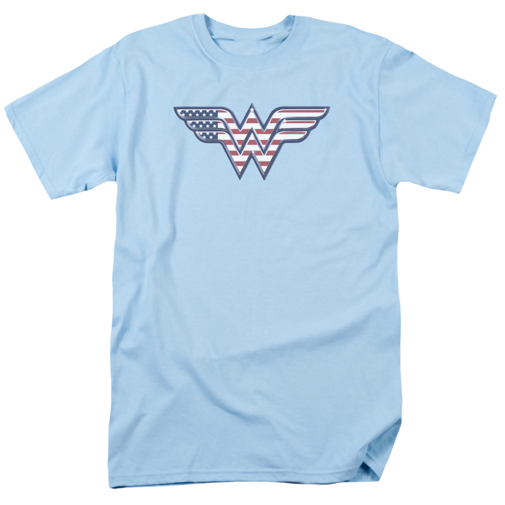 Wonder Woman Red,White & Blue - Men's Regular Fit T-Shirt Men's Regular Fit T-Shirt Wonder Woman