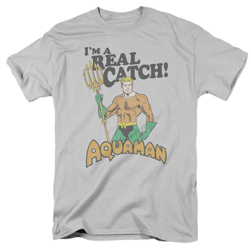 Aquaman Real Catch - Men's Regular Fit T-Shirt Men's Regular Fit T-Shirt Aquaman