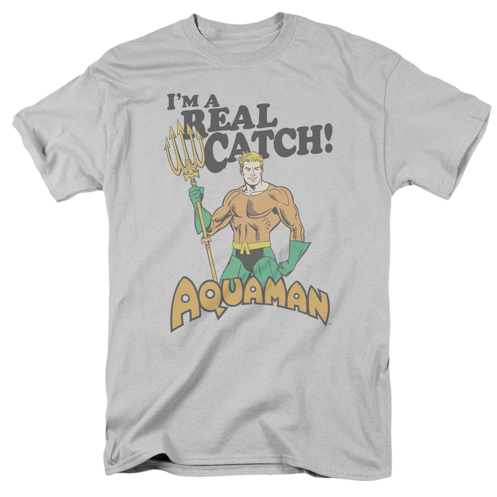 Aquaman Real Catch - Men's Regular Fit T-Shirt Men's Regular Fit T-Shirt Aquaman