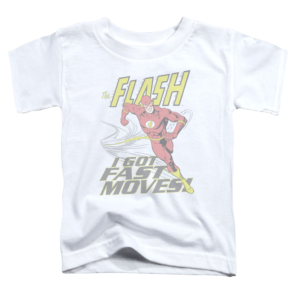 Flash, The Fast Moves - Toddler T-Shirt Toddler T-Shirt The Flash