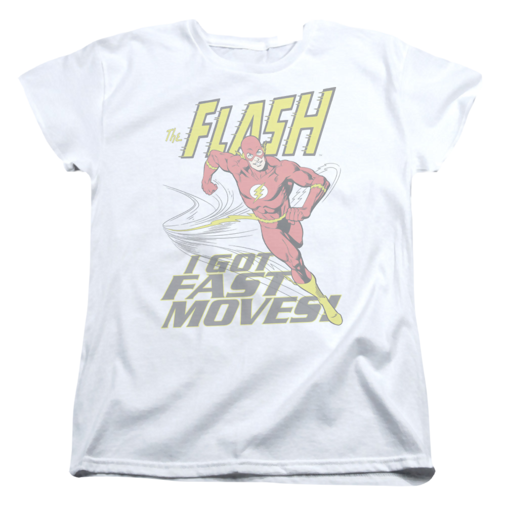 Flash, The Fast Moves - Women's T-Shirt Women's T-Shirt The Flash