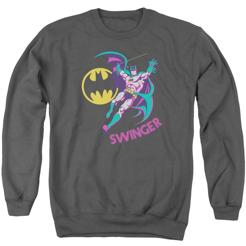 DC Comics Swinger - Men's Crewneck Sweatshirt Men's Crewneck Sweatshirt Batman