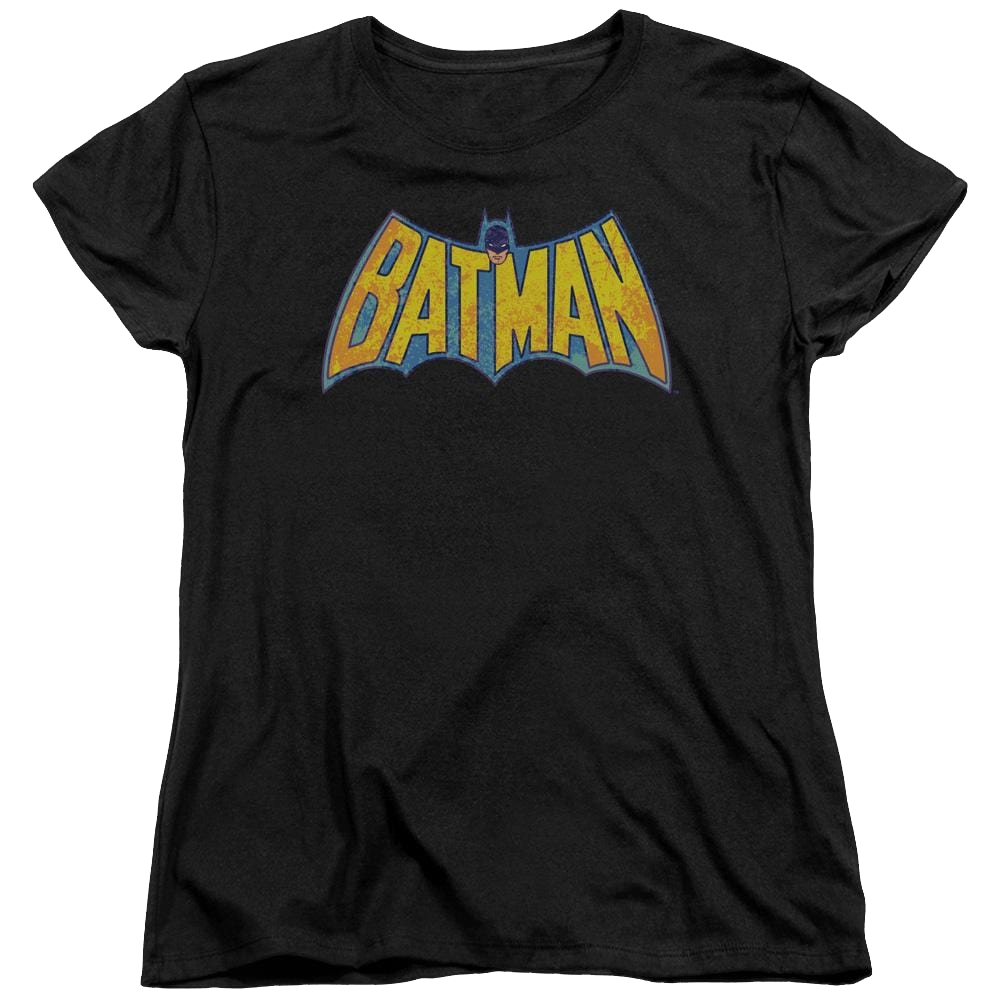 DC Comics Batman Neon Distress Logo - Women's T-Shirt Women's T-Shirt Batman