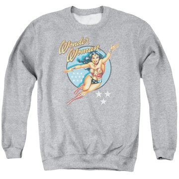 DC Comics Wonder Woman Vintage - Men's Crewneck Sweatshirt Men's Crewneck Sweatshirt Wonder Woman