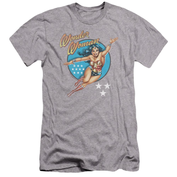 DC Comics Wonder Woman Vintage - Men's Premium Slim Fit T-Shirt Men's Premium Slim Fit T-Shirt Wonder Woman