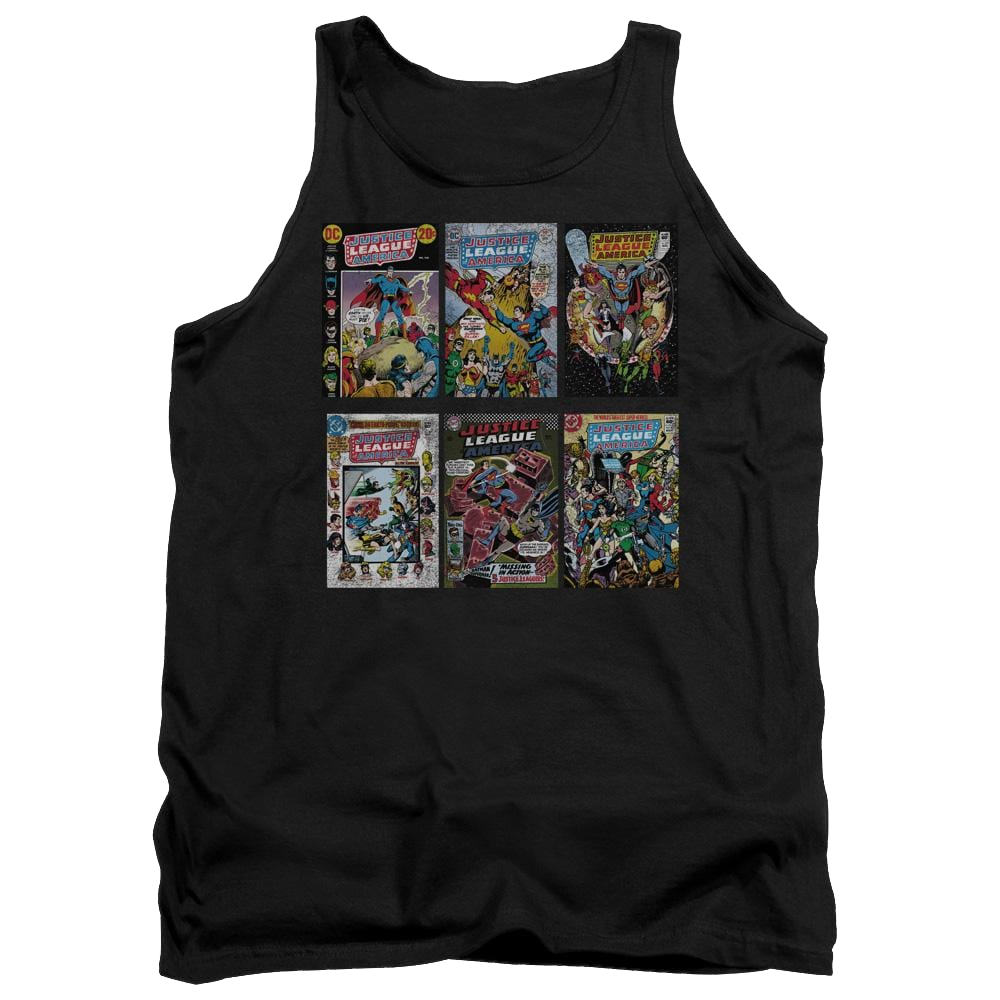 DC Comics Dco Covers Men's Tank Men's Tank Justice League
