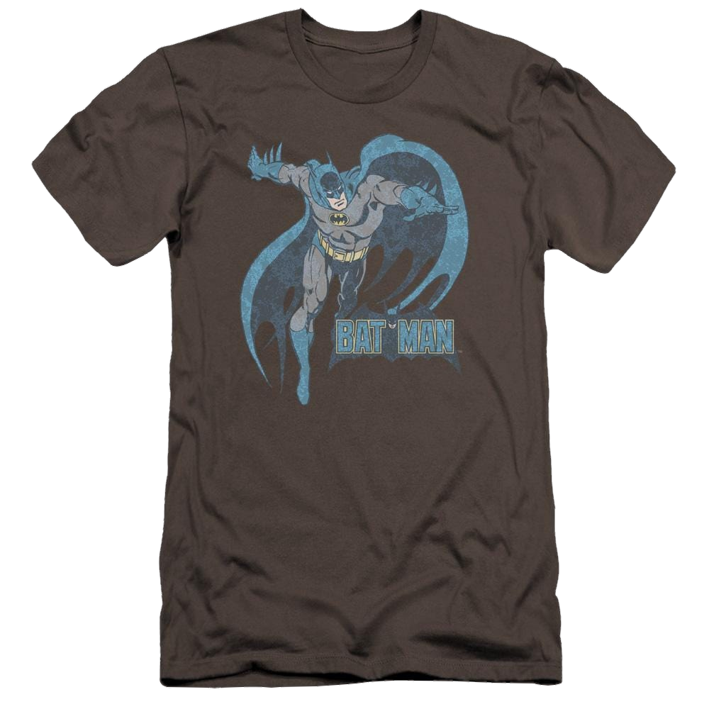 DC Comics Desaturated Batman - Men's Premium Slim Fit T-Shirt Men's Premium Slim Fit T-Shirt Batman