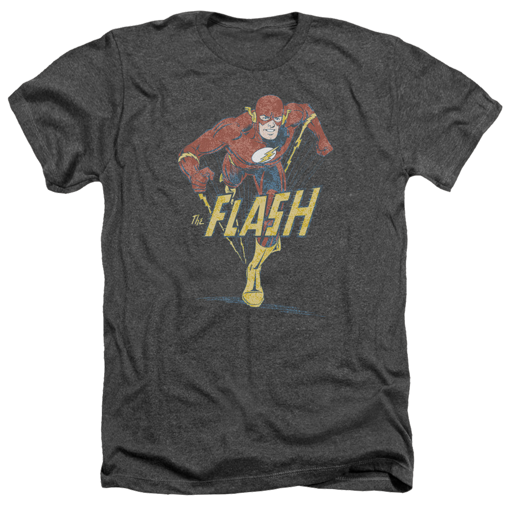 Flash, The Desaturated Flash - Men's Heather T-Shirt Men's Heather T-Shirt The Flash