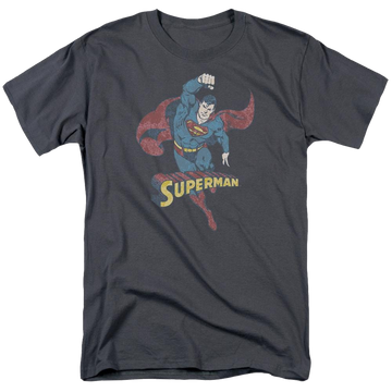 Superman Desaturated Superman - Men's Regular Fit T-Shirt Men's Regular Fit T-Shirt Superman