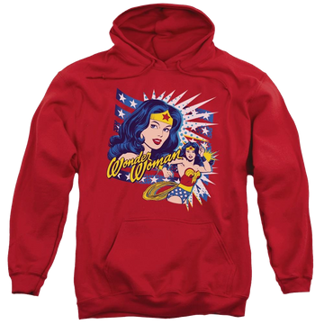 DC Comics Pop Art Wonder - Pullover Hoodie Pullover Hoodie Wonder Woman