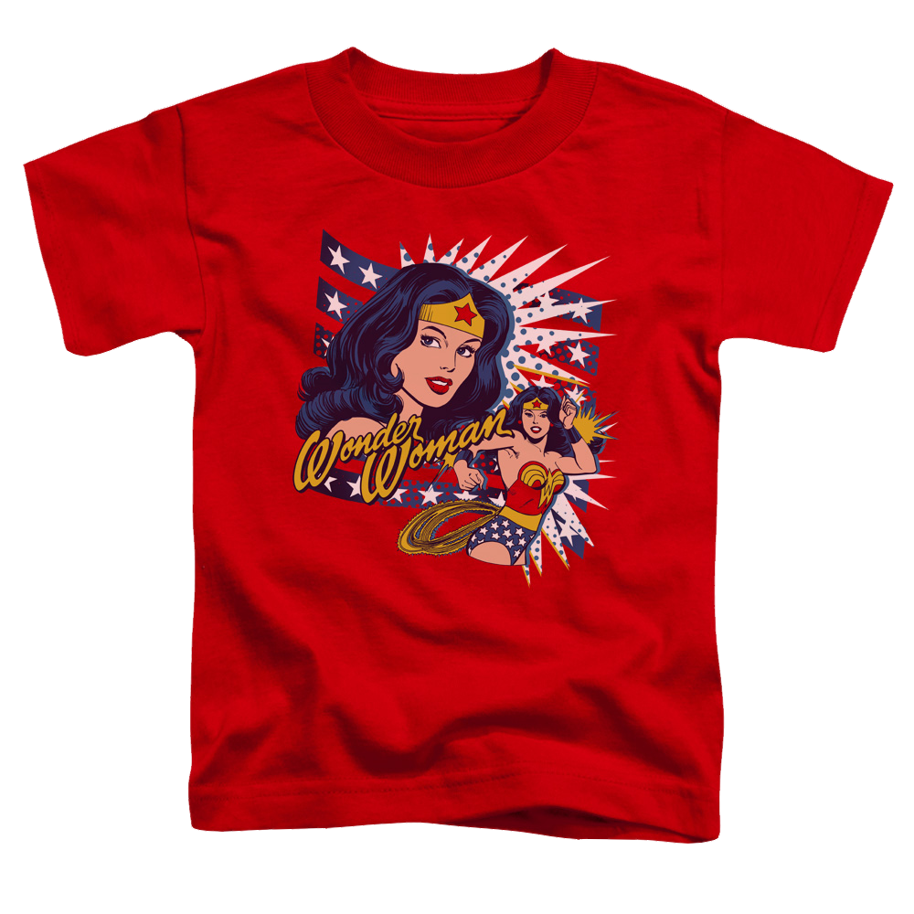 Wonder Woman Pop Art Wonder - Toddler T-Shirt Toddler T-Shirt Wonder Woman