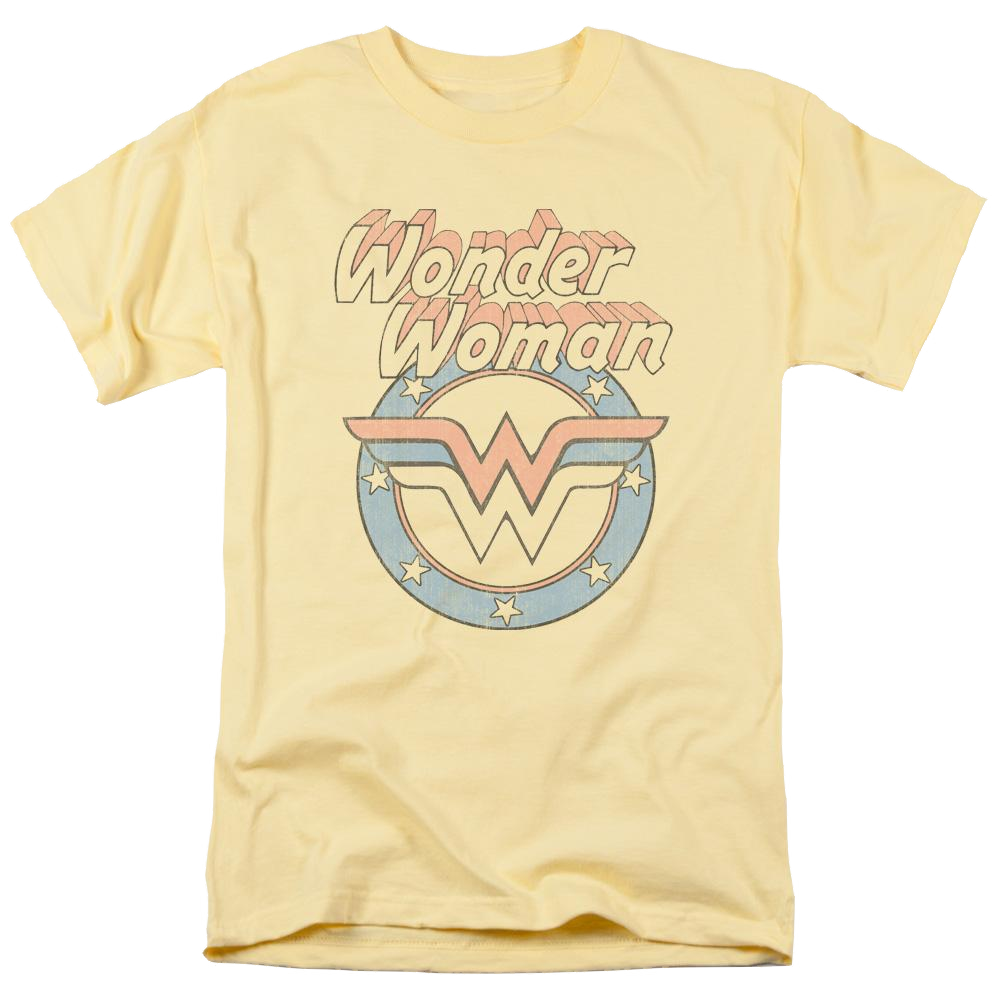 DC Comics Faded Wonder - Men's Regular Fit T-Shirt Men's Regular Fit T-Shirt Wonder Woman