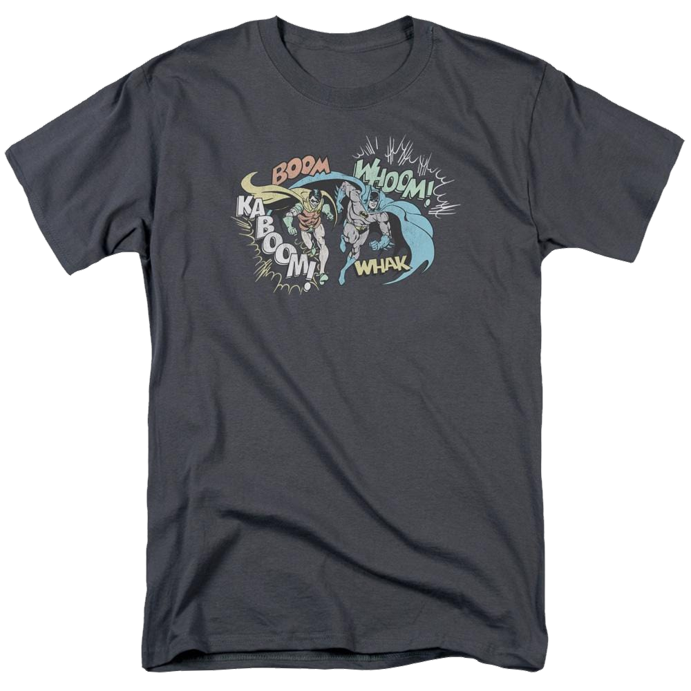 DC Comics Action Duo - Men's Regular Fit T-Shirt Men's Regular Fit T-Shirt Batman