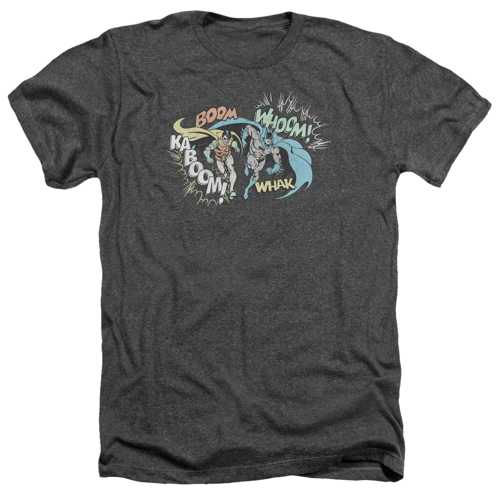 DC Comics Action Duo - Men's Heather T-Shirt Men's Heather T-Shirt Batman