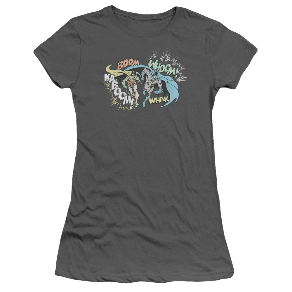 DC Comics Action Duo - Juniors T-Shirt Juniors T-Shirt Batman