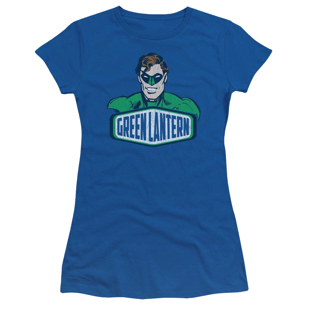 DC Comics Green Lantern Sign - Juniors T-Shirt Juniors T-Shirt Green Lantern