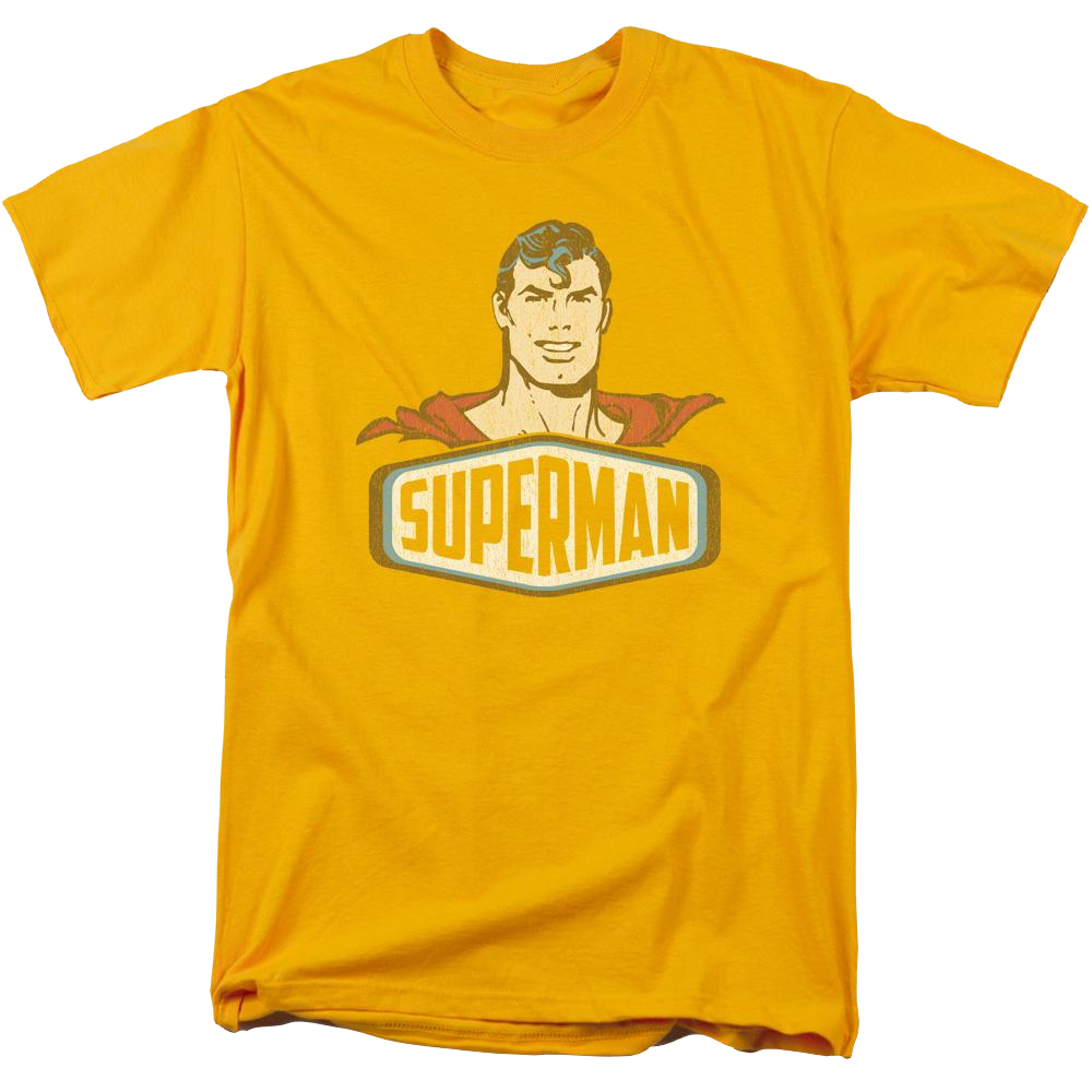 DC Comics Superman Sign - Men's Regular Fit T-Shirt Men's Regular Fit T-Shirt Superman