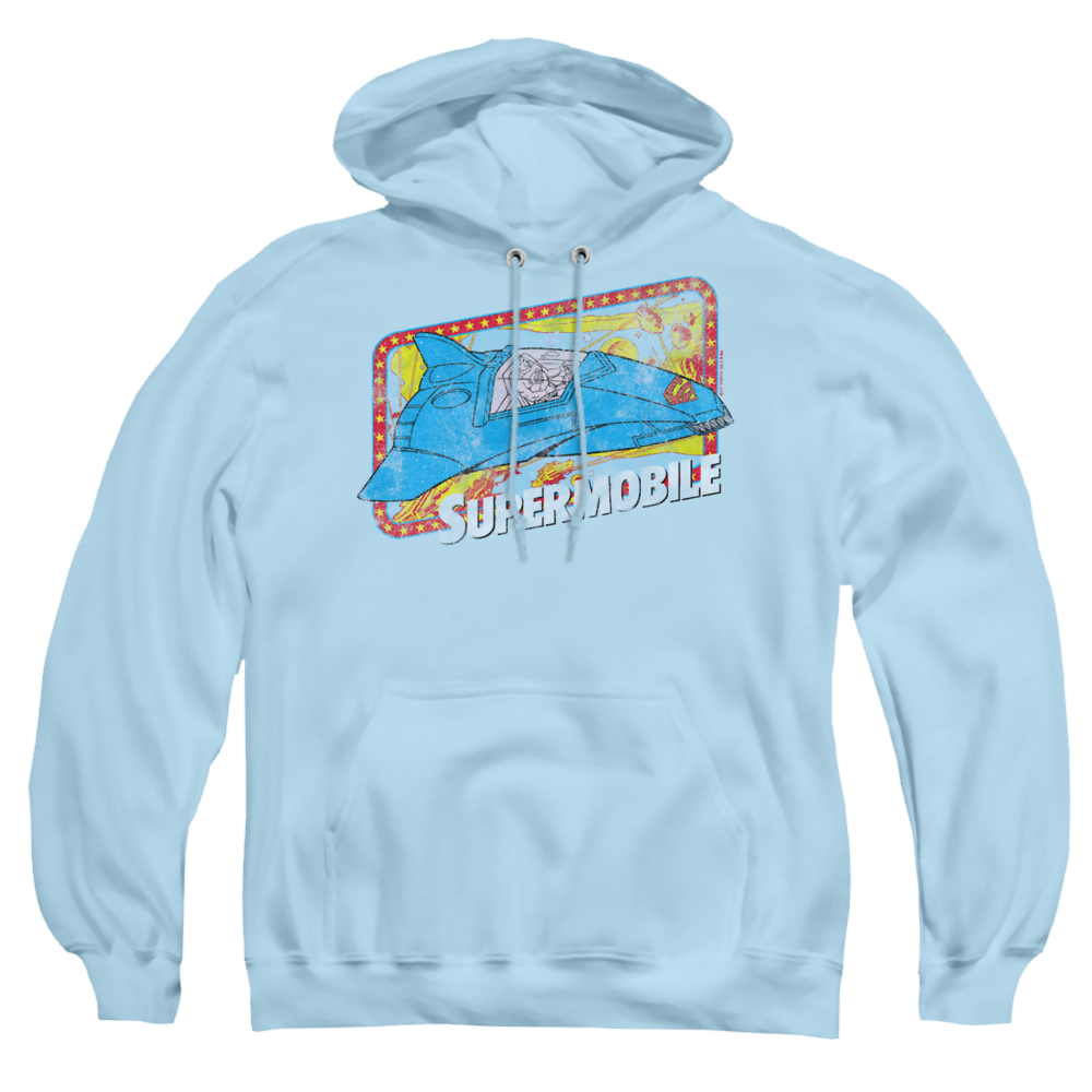 Superman Supermobile - Pullover Hoodie Pullover Hoodie Superman