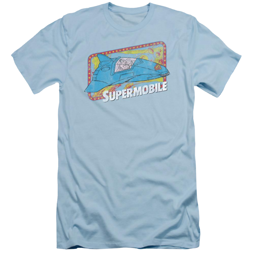 DC Comics Supermobile - Men's Slim Fit T-Shirt Men's Slim Fit T-Shirt Superman