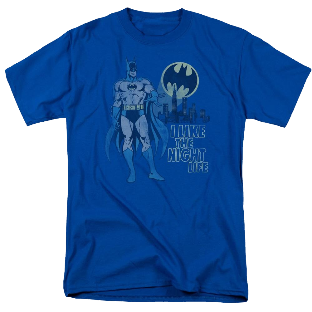 DC Comics Night Life - Men's Regular Fit T-Shirt Men's Regular Fit T-Shirt DC Comics