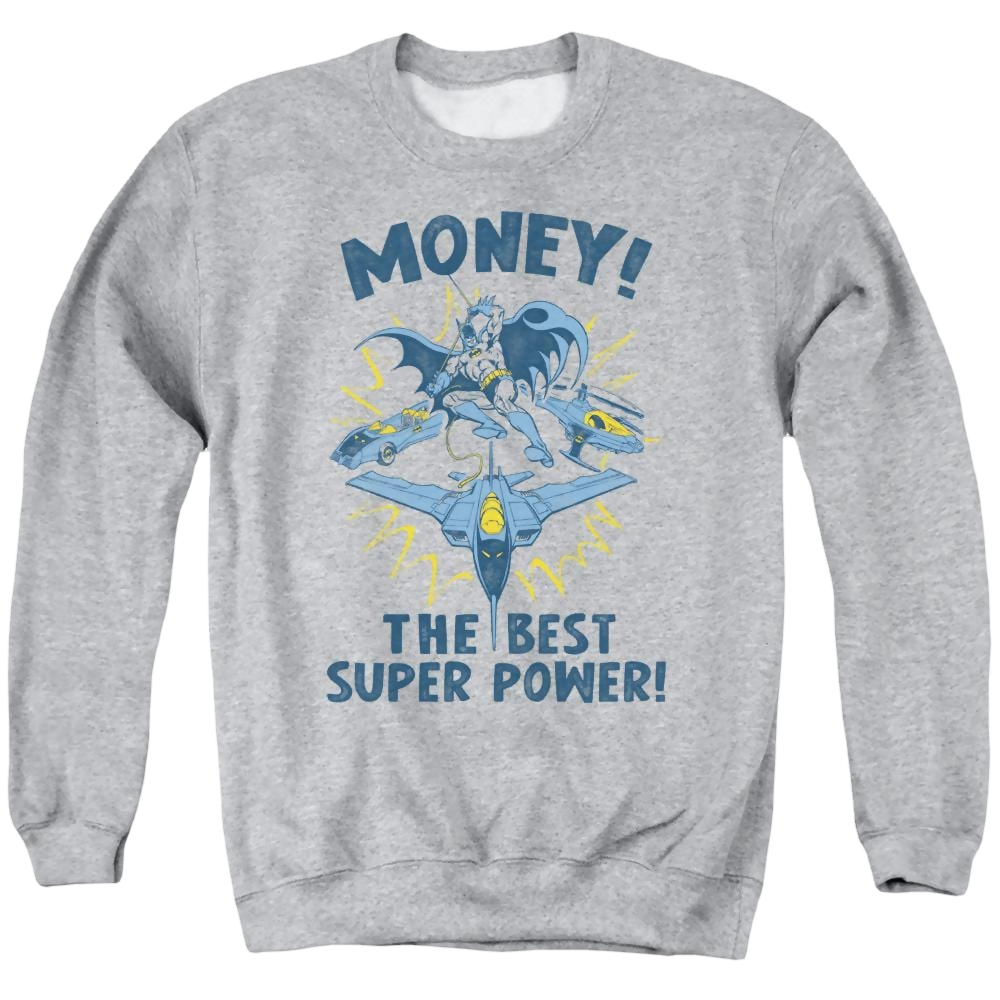 DC Comics Money - Men's Crewneck Sweatshirt Men's Crewneck Sweatshirt Batman