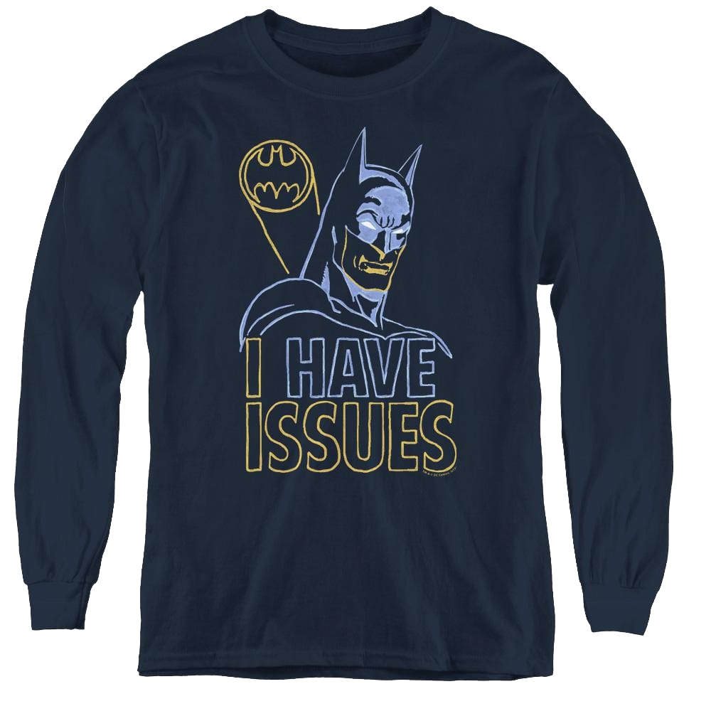 Dc Batman Issues - Youth Long Sleeve T-Shirt Youth Long Sleeve T-Shirt Batman