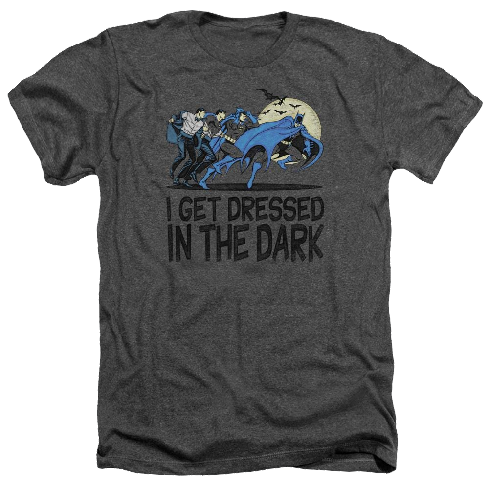DC Comics Get Dressed - Men's Heather T-Shirt Men's Heather T-Shirt Batman